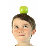 boy - apple on head square